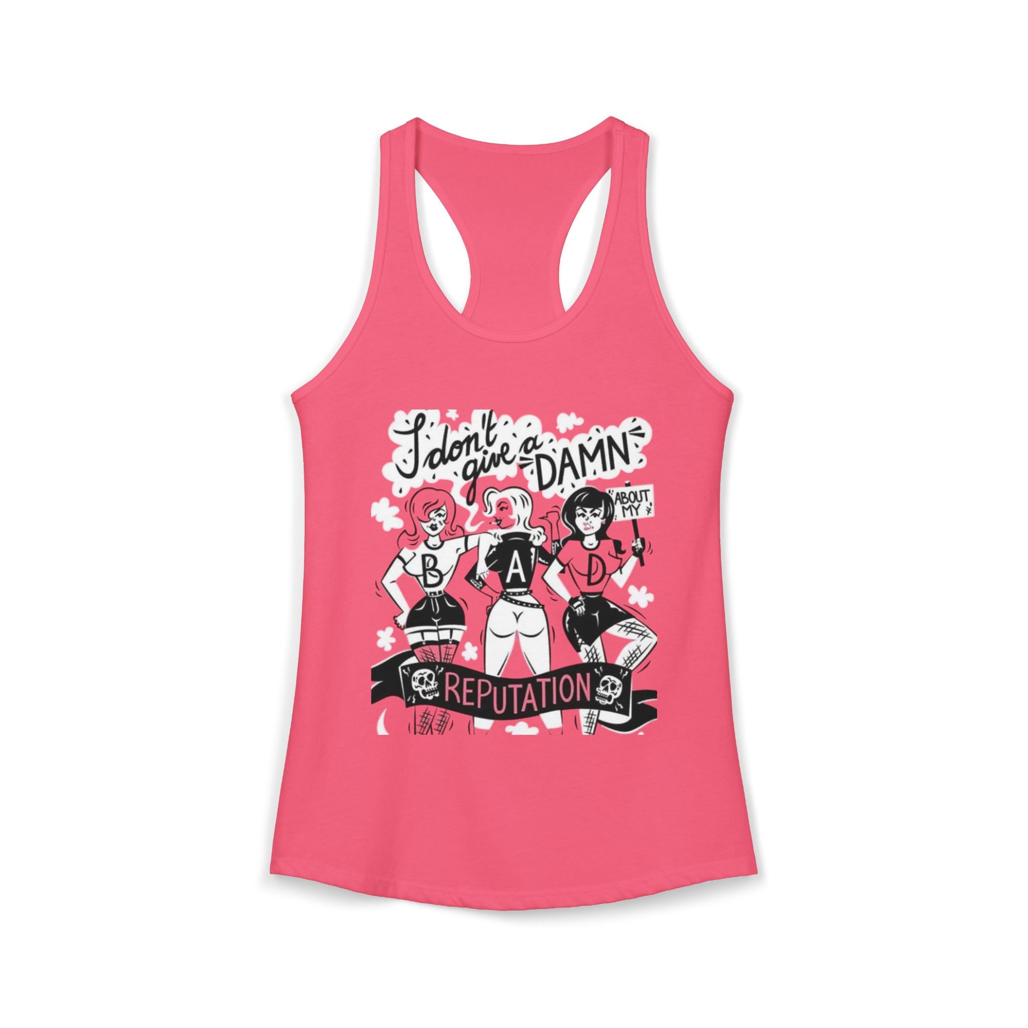 Joan Jett Lyrics Racerback Tank — REPUTATION