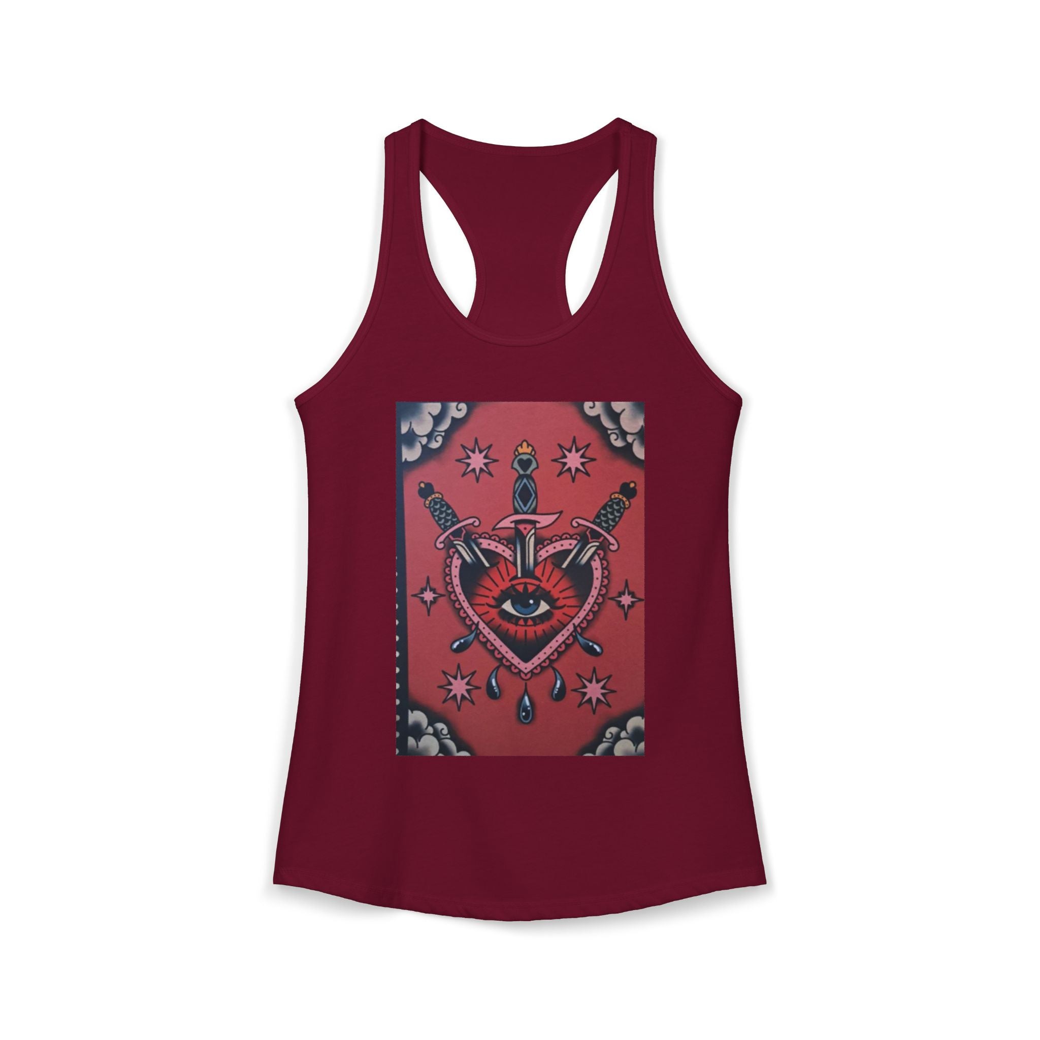 Tarot Boho Witchy Racerback Tank
