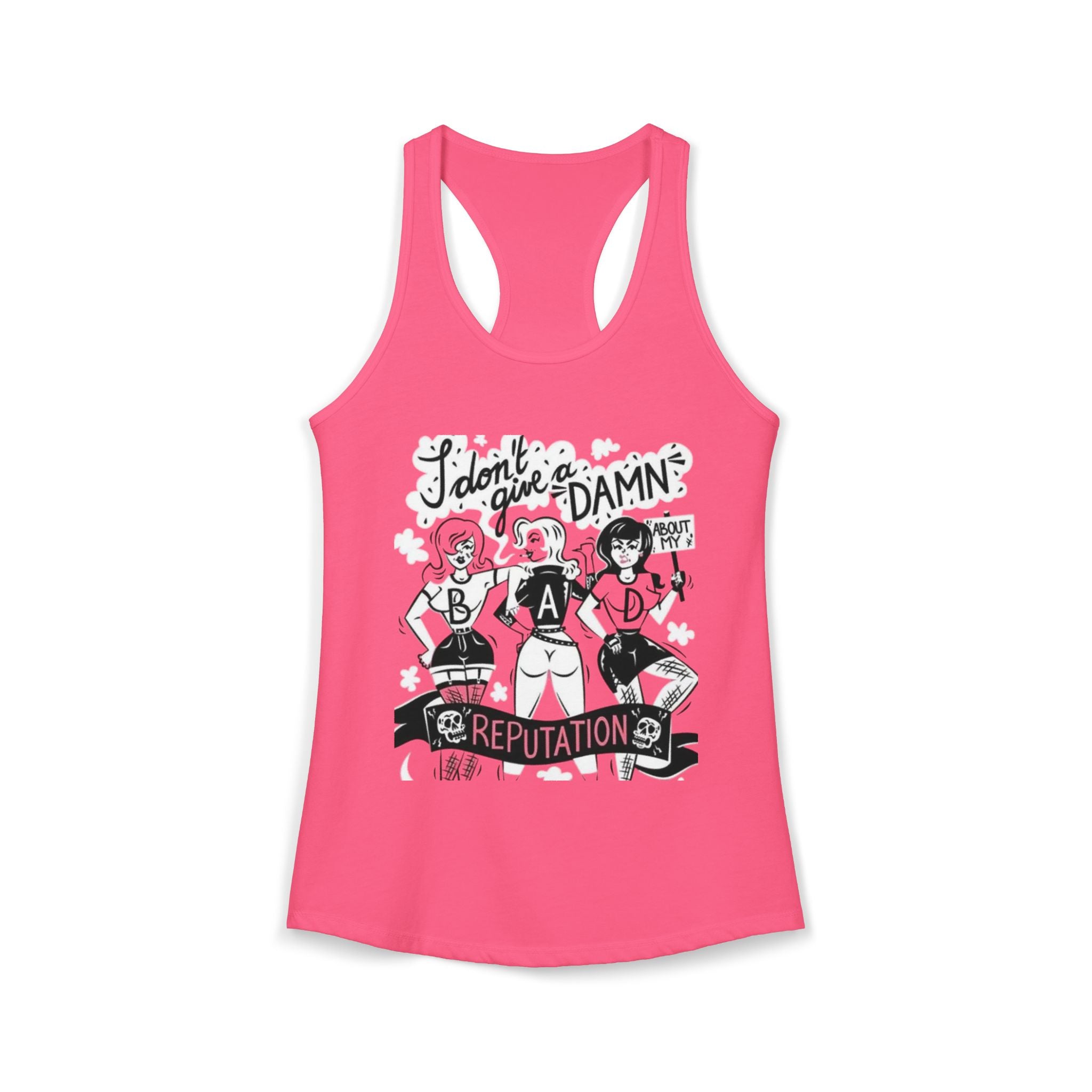 Joan Jett Lyrics Racerback Tank — REPUTATION