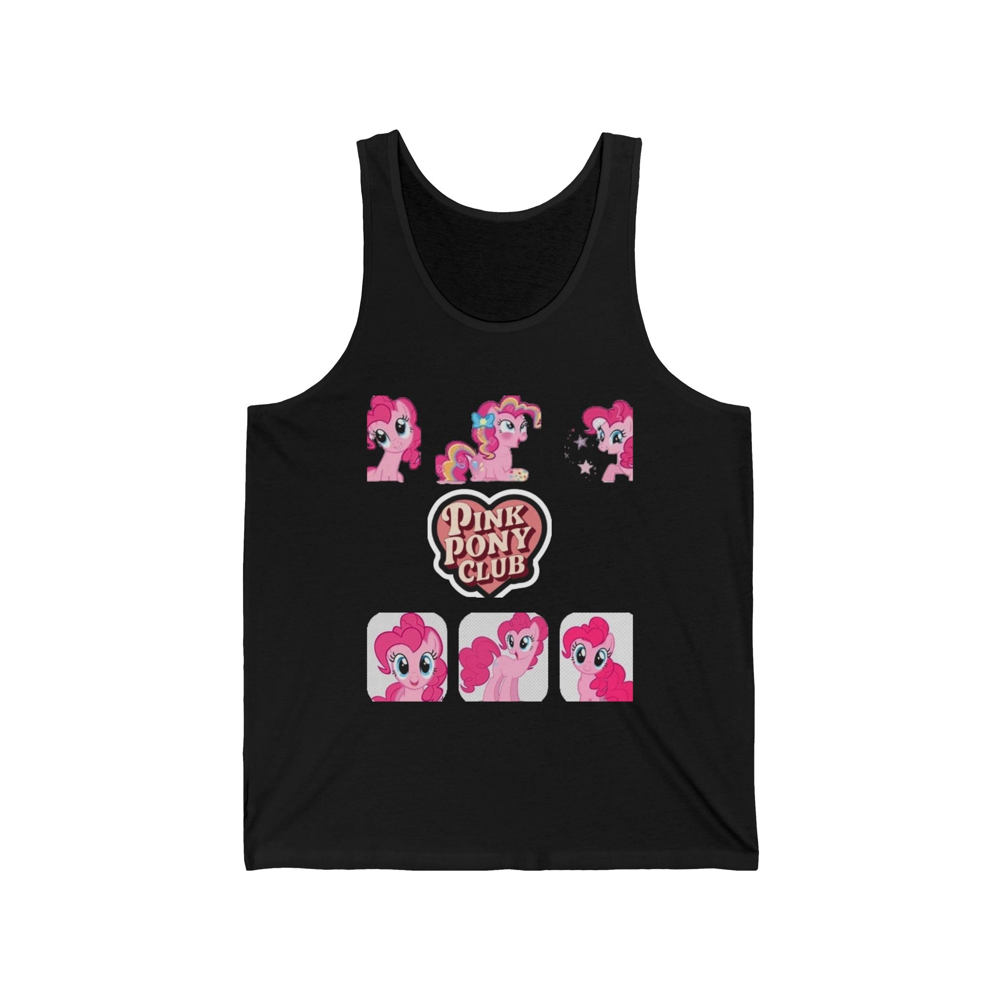 My Little Pony "pink pony club" unisex tank