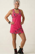 Rockabilly Punk Tattoo Dress in PINK