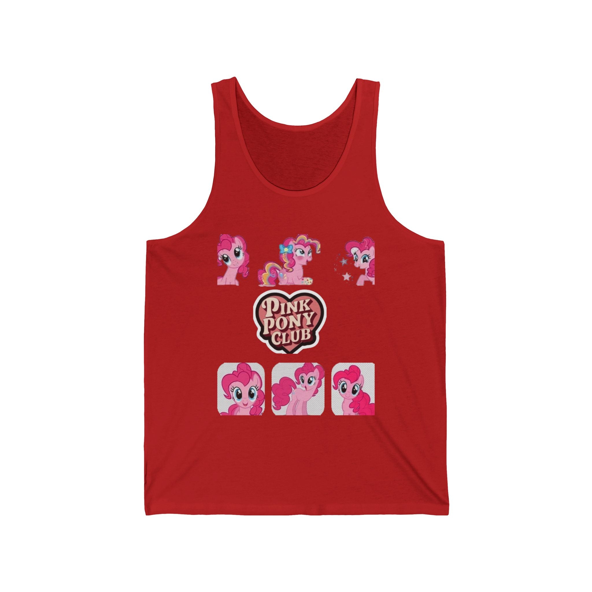 My Little Pony "pink pony club" unisex tank