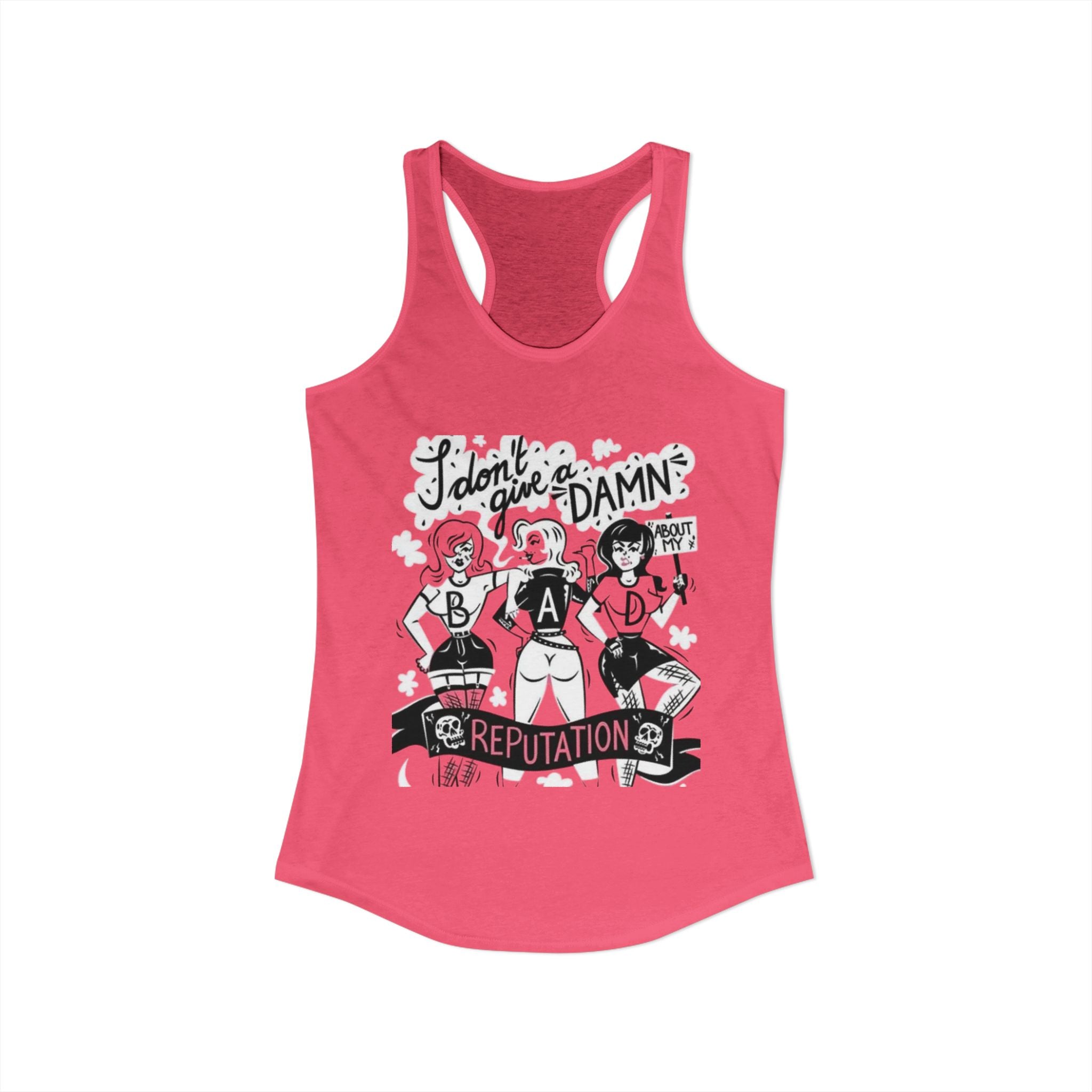 Joan Jett Lyrics Racerback Tank — REPUTATION