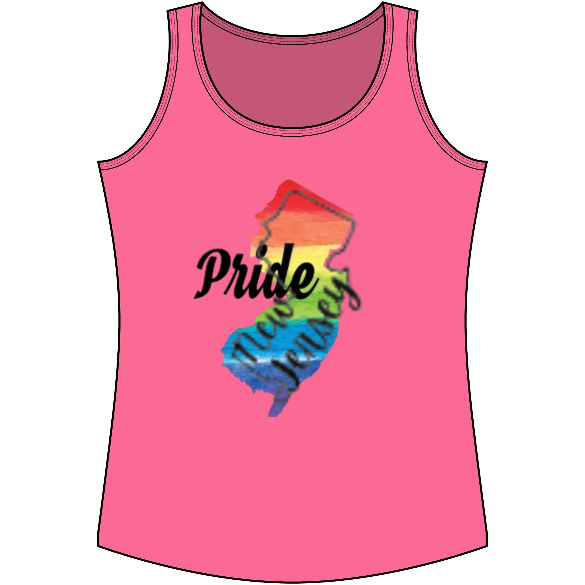 Pride 2026 New Jersey Unisex Tank Top